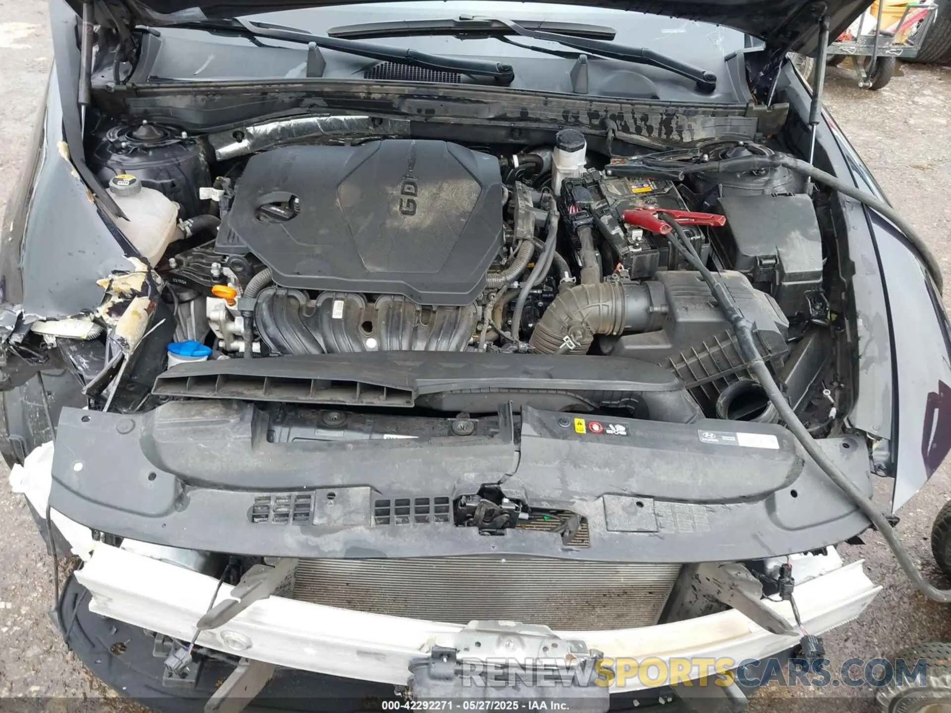 10 Photograph of a damaged car KMHL64JA8RA353860 HYUNDAI SONATA 2024
