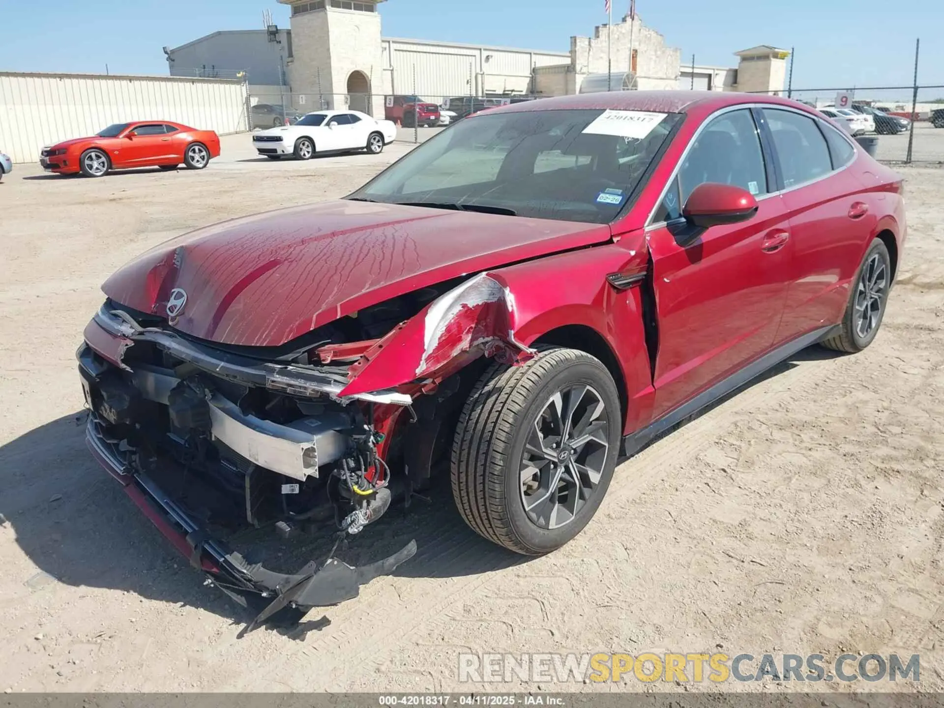2 Photograph of a damaged car KMHL64JA8RA369489 HYUNDAI SONATA 2024