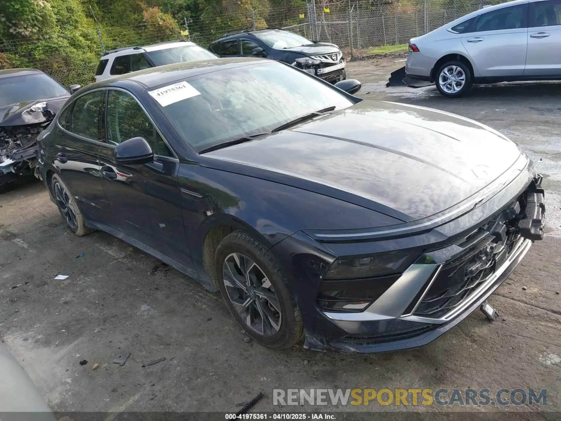 1 Фотография поврежденного автомобиля KMHL64JA8RA373378 HYUNDAI SONATA 2024