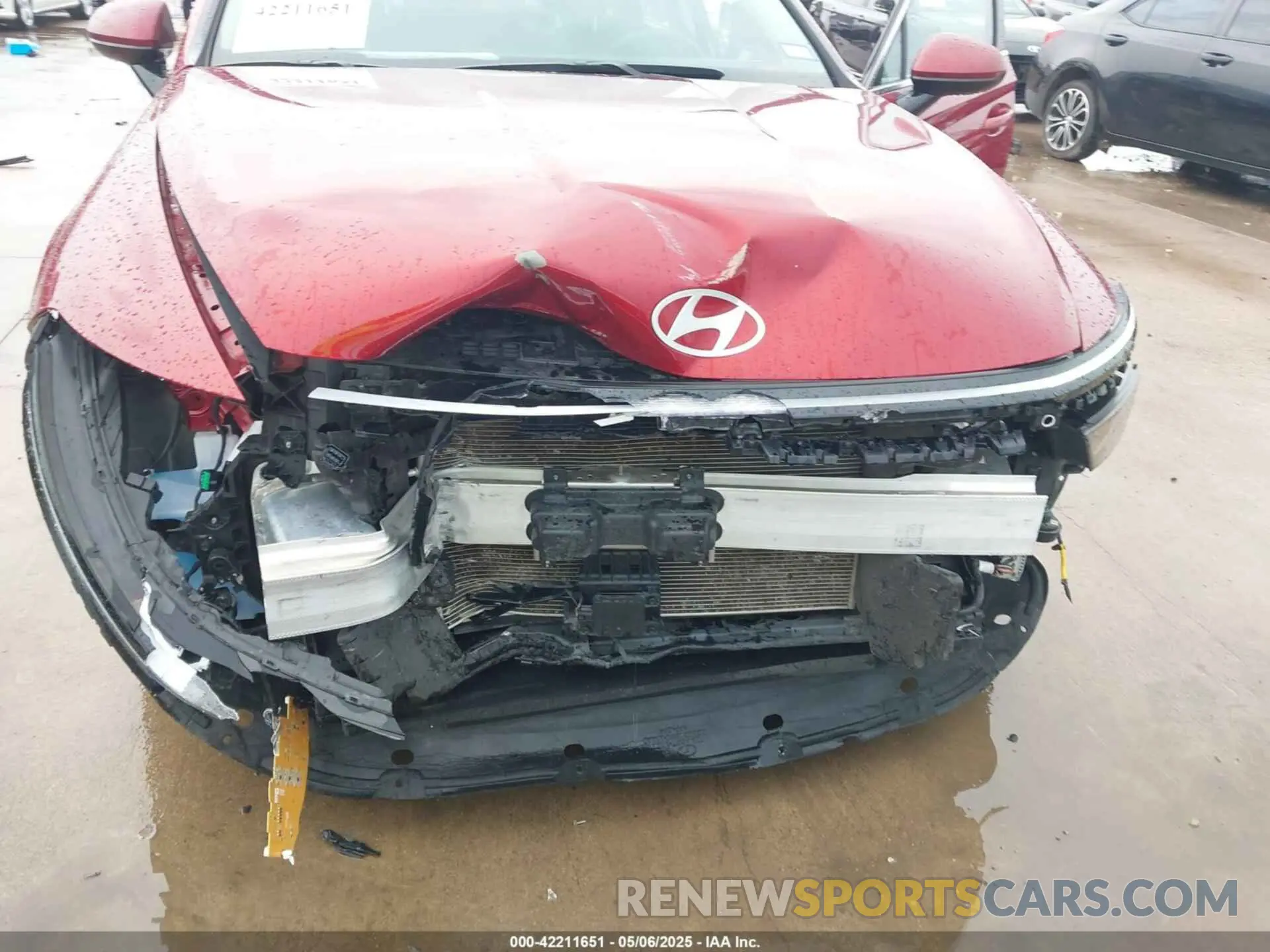 6 Photograph of a damaged car KMHL64JA9RA379626 HYUNDAI SONATA 2024
