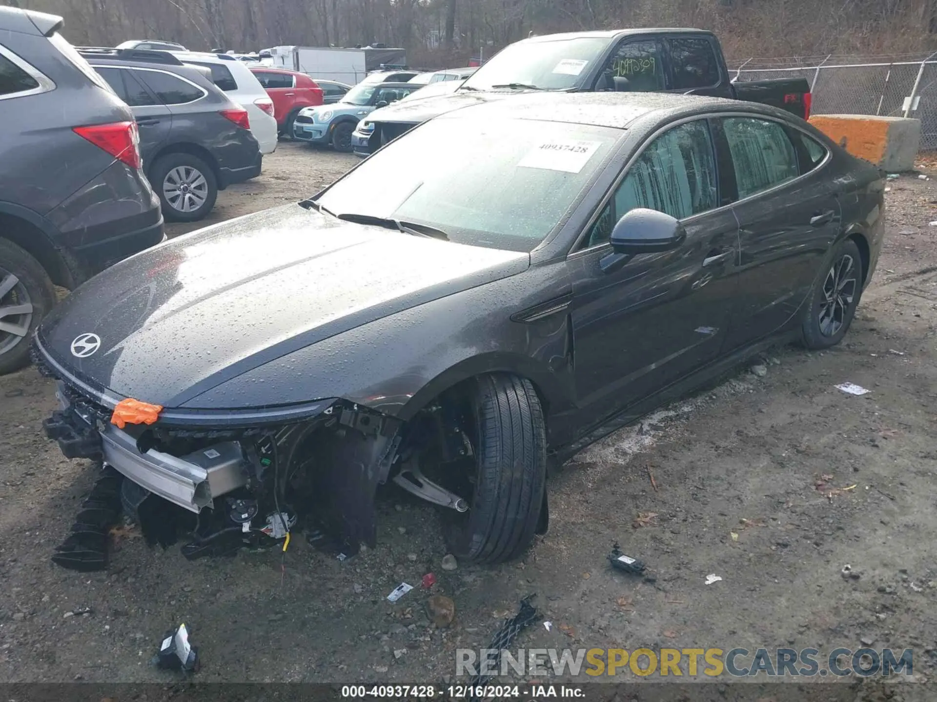 2 Фотография поврежденного автомобиля KMHL64JA9RA381814 HYUNDAI SONATA 2024
