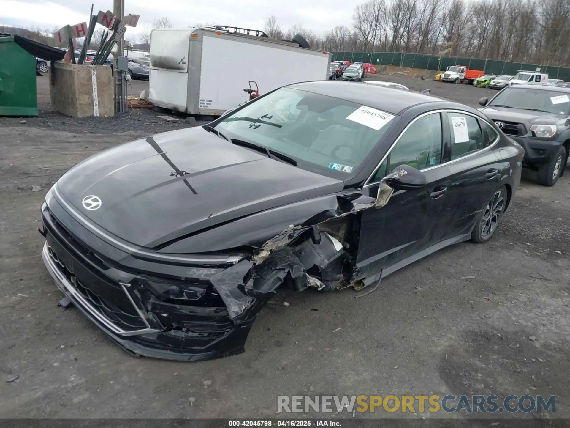2 Фотография поврежденного автомобиля KMHL64JA9RA406310 HYUNDAI SONATA 2024