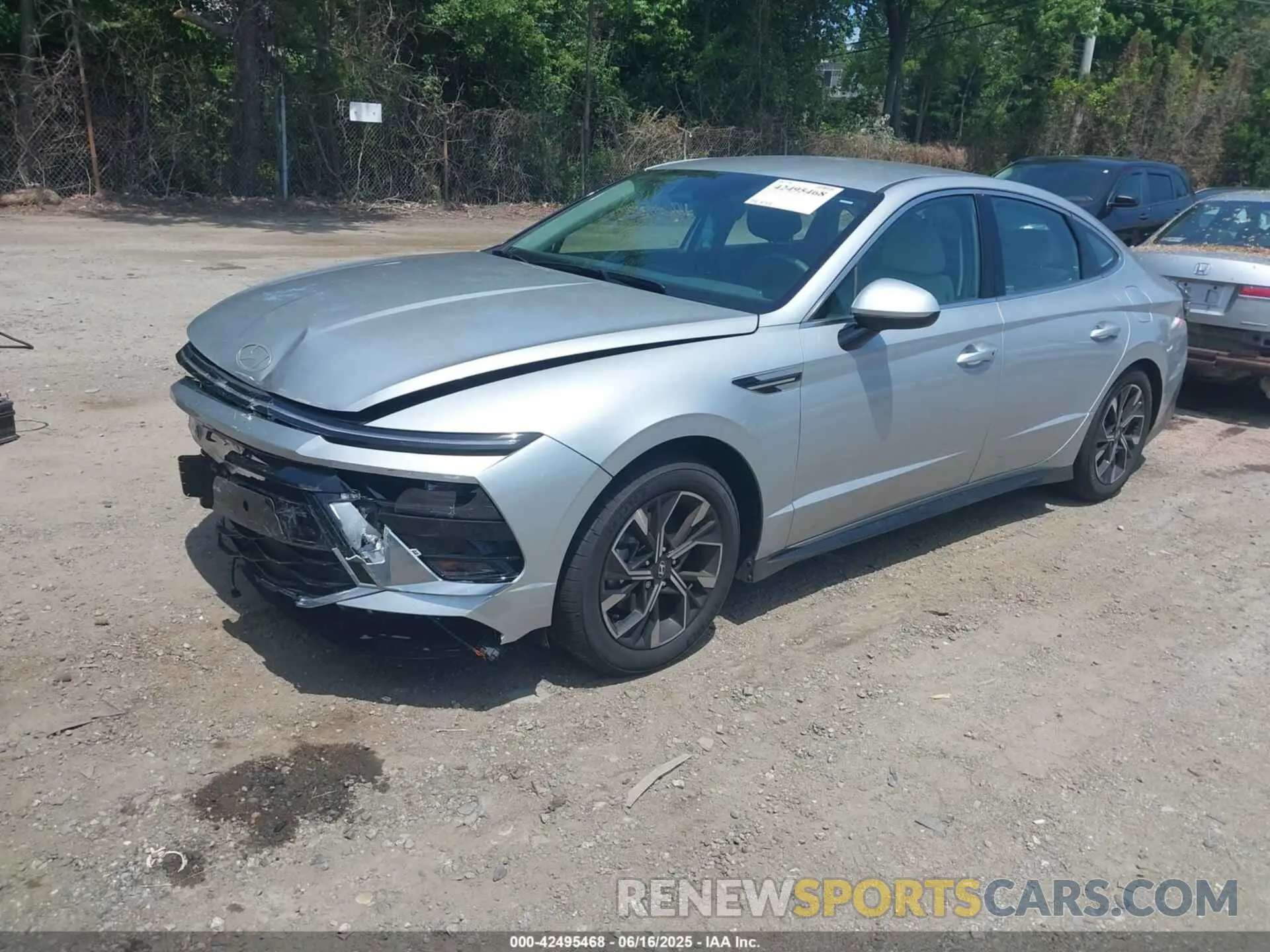 2 Photograph of a damaged car KMHL64JA9RA409255 HYUNDAI SONATA 2024