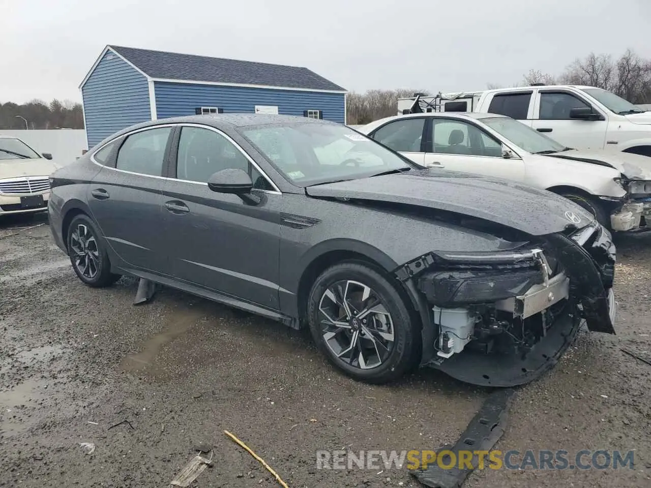 4 Фотография поврежденного автомобиля KMHL64JAXRA411581 HYUNDAI SONATA 2024