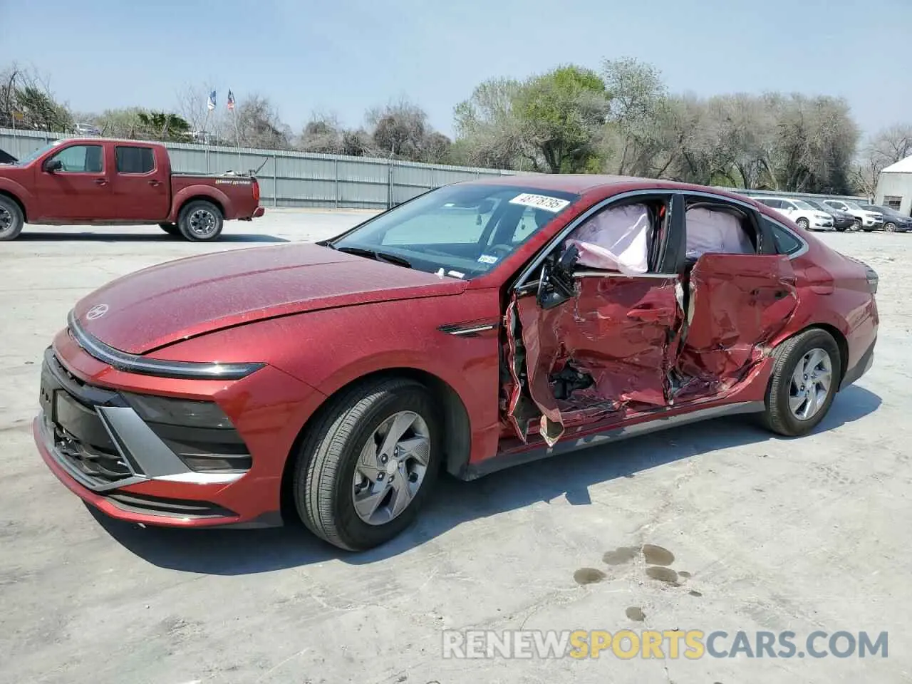 1 Photograph of a damaged car KMHL24JA0SA434613 HYUNDAI SONATA 2025