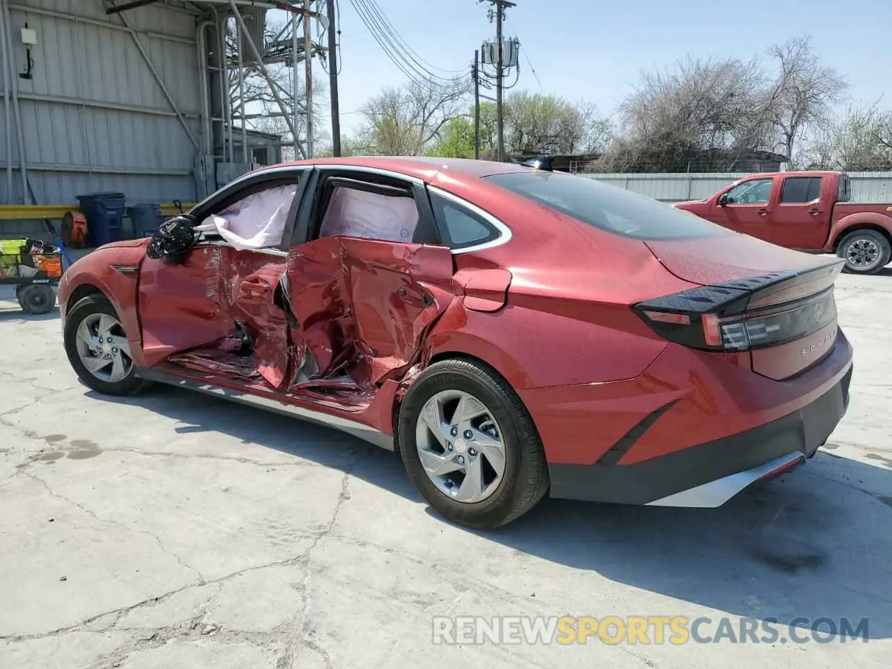 2 Photograph of a damaged car KMHL24JA0SA434613 HYUNDAI SONATA 2025