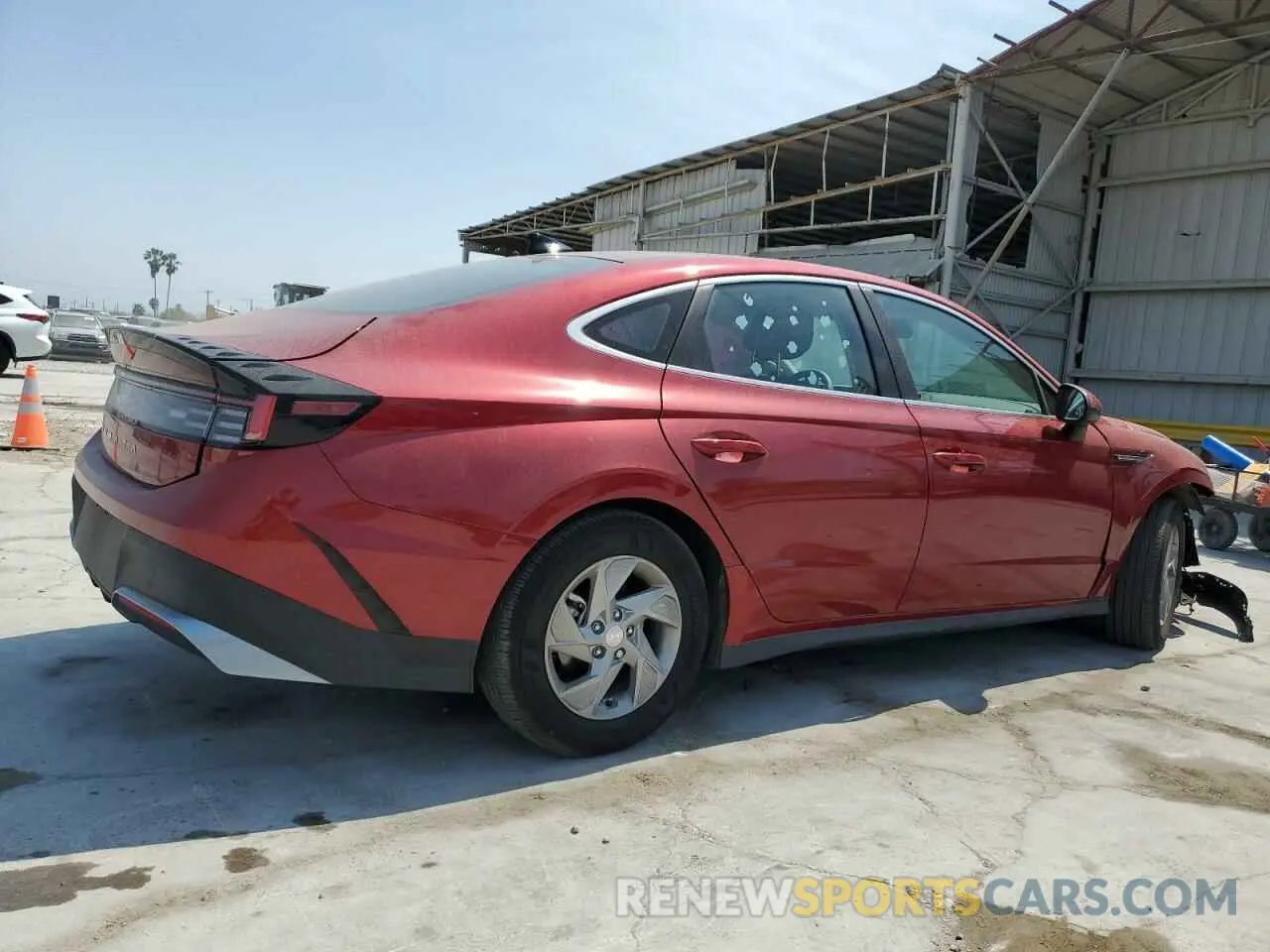 3 Photograph of a damaged car KMHL24JA0SA434613 HYUNDAI SONATA 2025