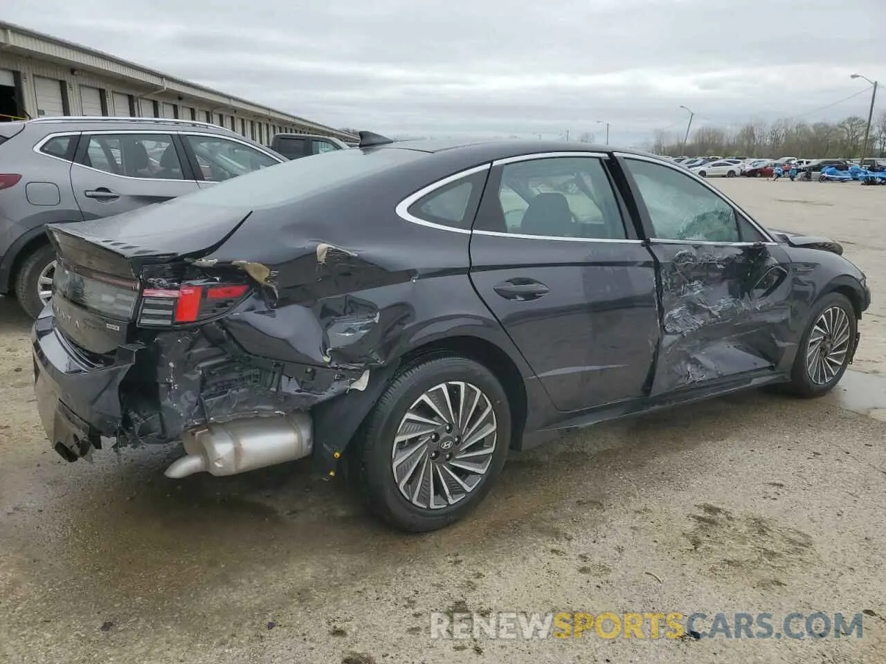 3 Photograph of a damaged car KMHL34JJ6SA104780 HYUNDAI SONATA 2025