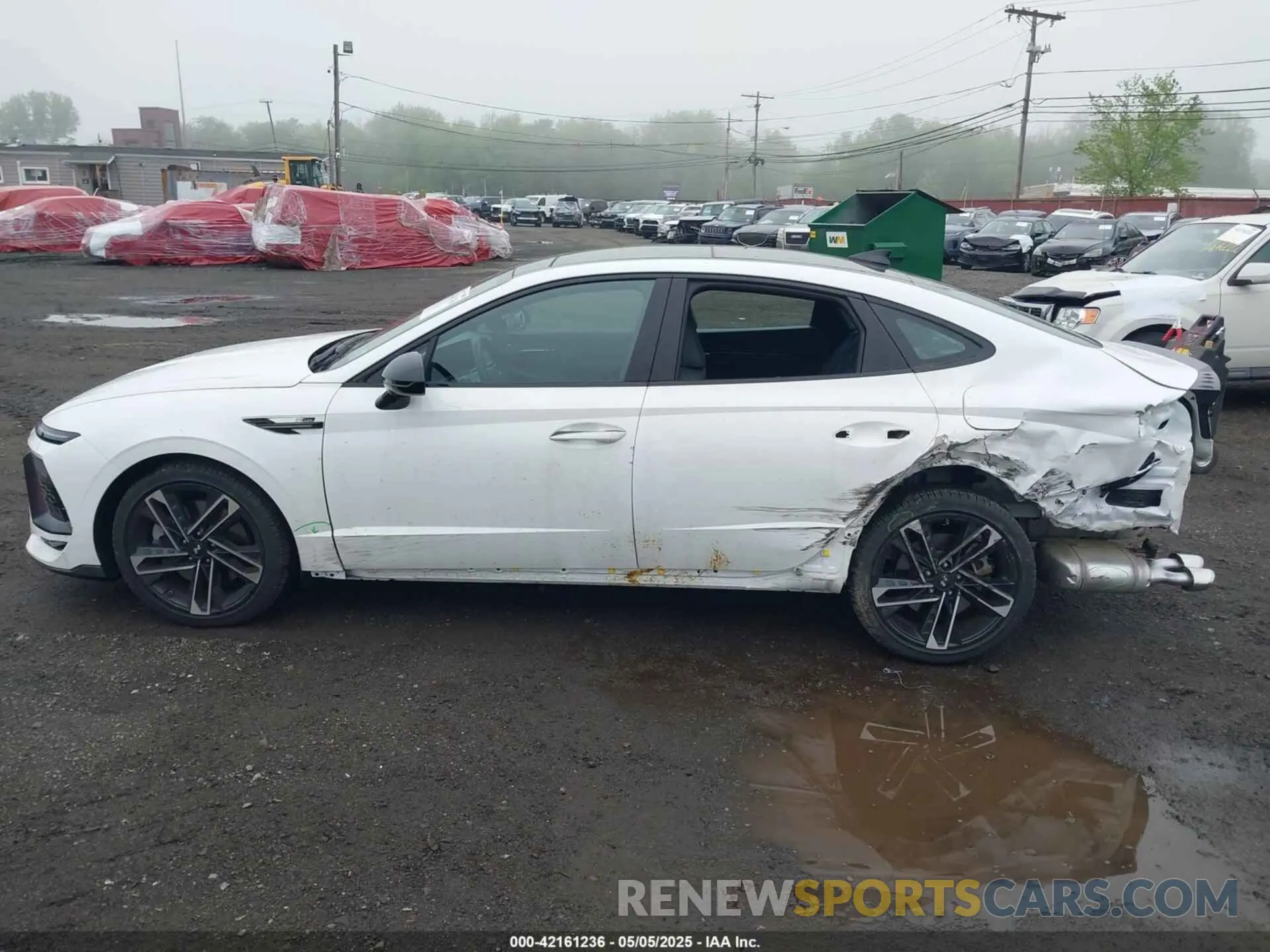 14 Photograph of a damaged car KMHL54JC2SA440308 HYUNDAI SONATA 2025