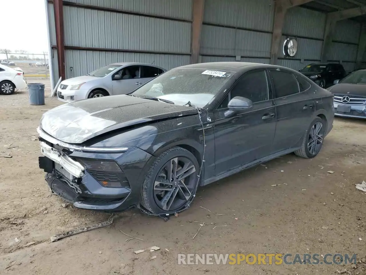 1 Фотография поврежденного автомобиля KMHL54JC8SA433685 HYUNDAI SONATA 2025