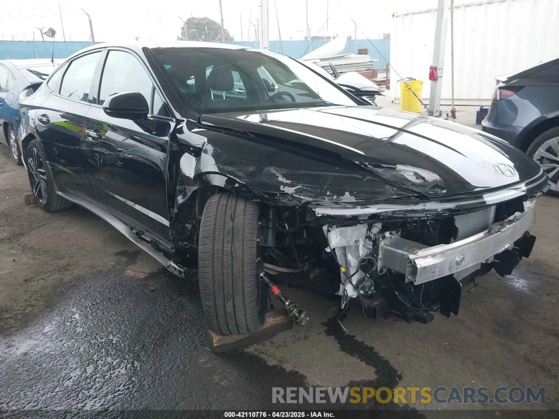 1 Фотография поврежденного автомобиля KMHL54JC8SA483728 HYUNDAI SONATA 2025