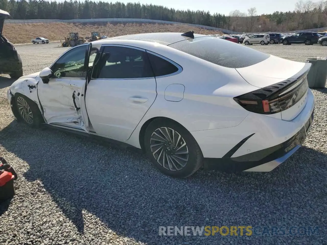 2 Photograph of a damaged car KMHL54JJ1SA115275 HYUNDAI SONATA 2025