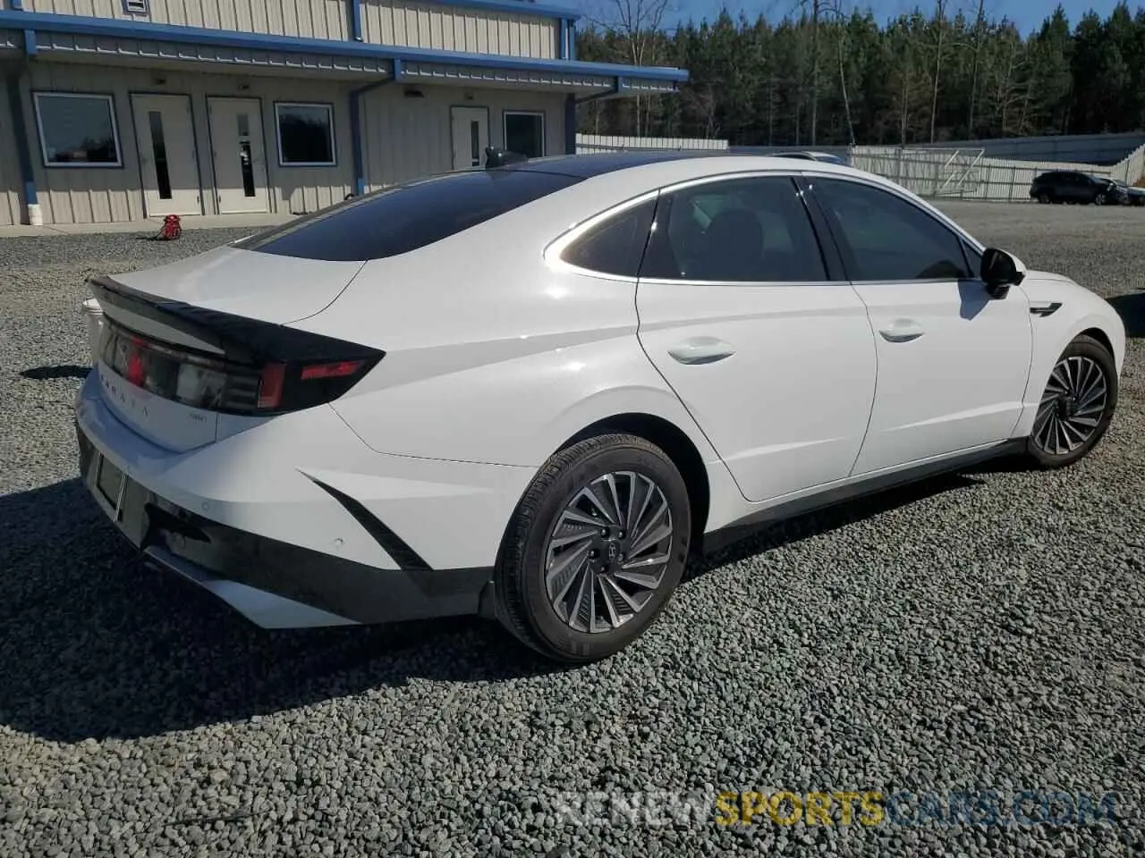 3 Photograph of a damaged car KMHL54JJ1SA115275 HYUNDAI SONATA 2025