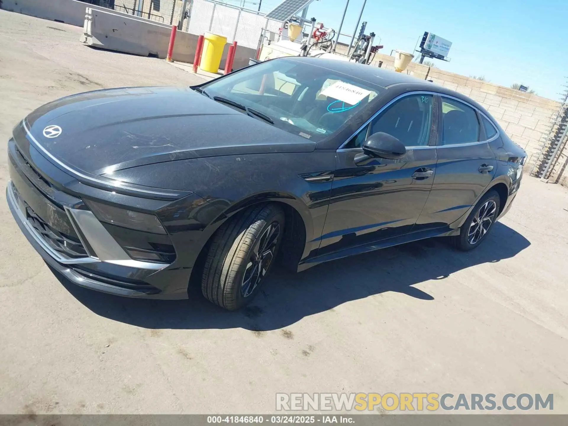 2 Photograph of a damaged car KMHL64JA0SA430663 HYUNDAI SONATA 2025