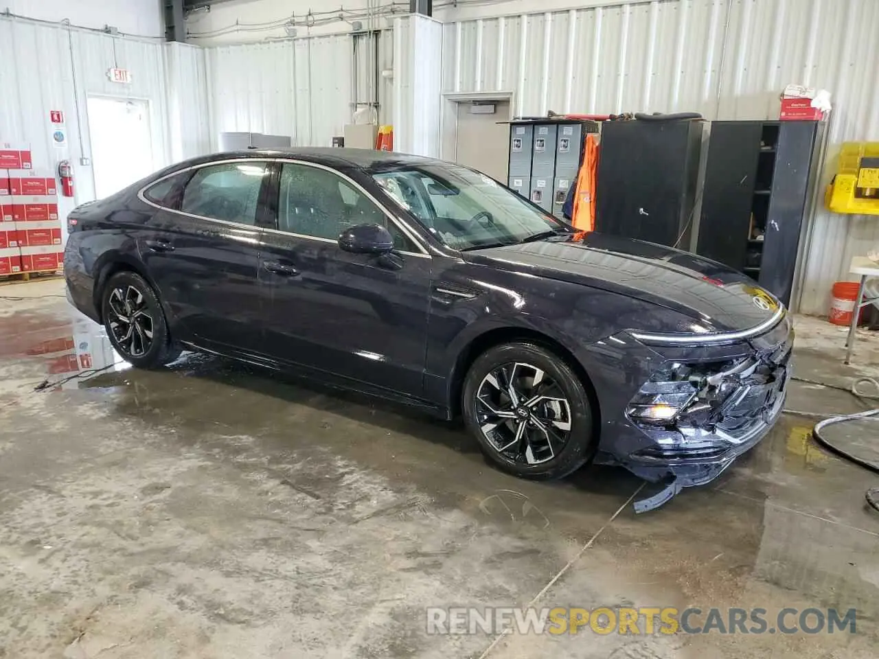 4 Photograph of a damaged car KMHL64JA0SA448578 HYUNDAI SONATA 2025
