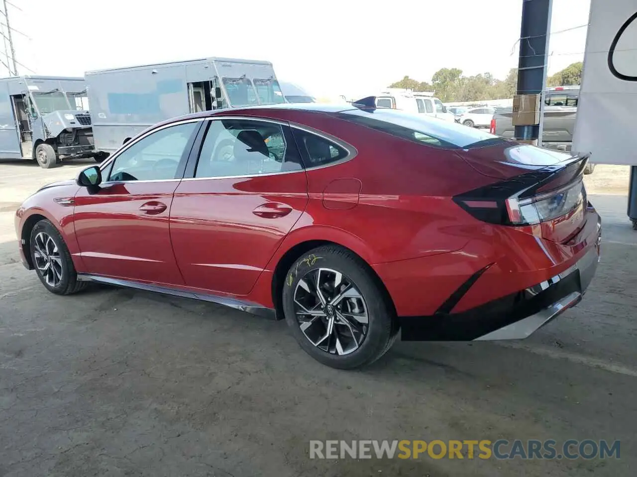 2 Photograph of a damaged car KMHL64JA0SA454171 HYUNDAI SONATA 2025