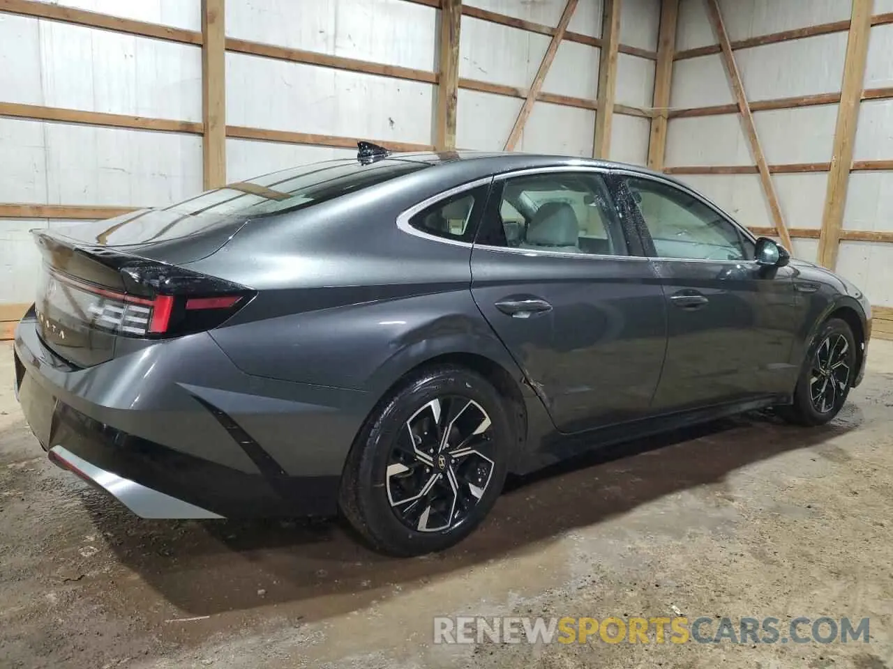 3 Photograph of a damaged car KMHL64JA0SA462366 HYUNDAI SONATA 2025