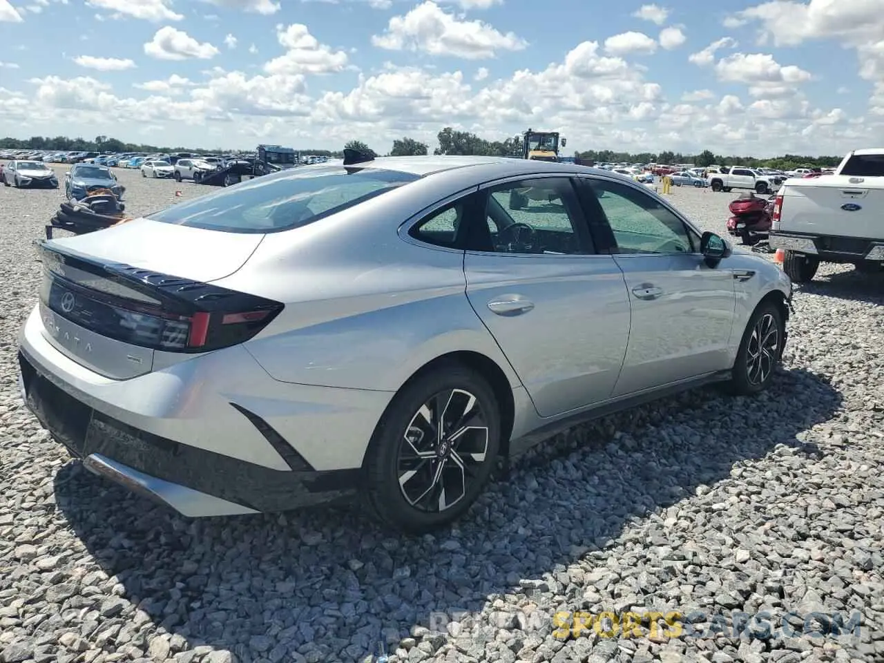 3 Photograph of a damaged car KMHL64JA2SA443625 HYUNDAI SONATA 2025