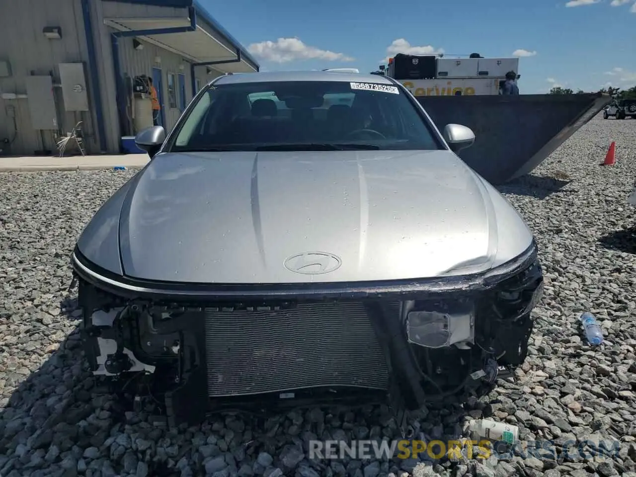 5 Photograph of a damaged car KMHL64JA2SA443625 HYUNDAI SONATA 2025