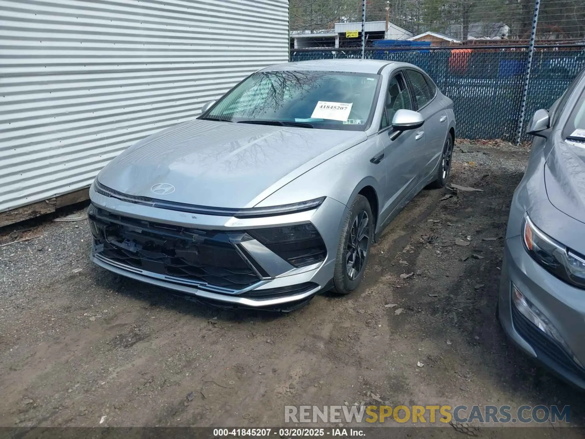 2 Photograph of a damaged car KMHL64JA2SA447559 HYUNDAI SONATA 2025