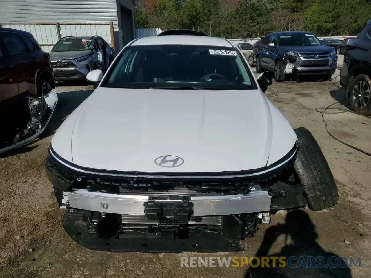 5 Photograph of a damaged car KMHL64JA2SA469965 HYUNDAI SONATA 2025