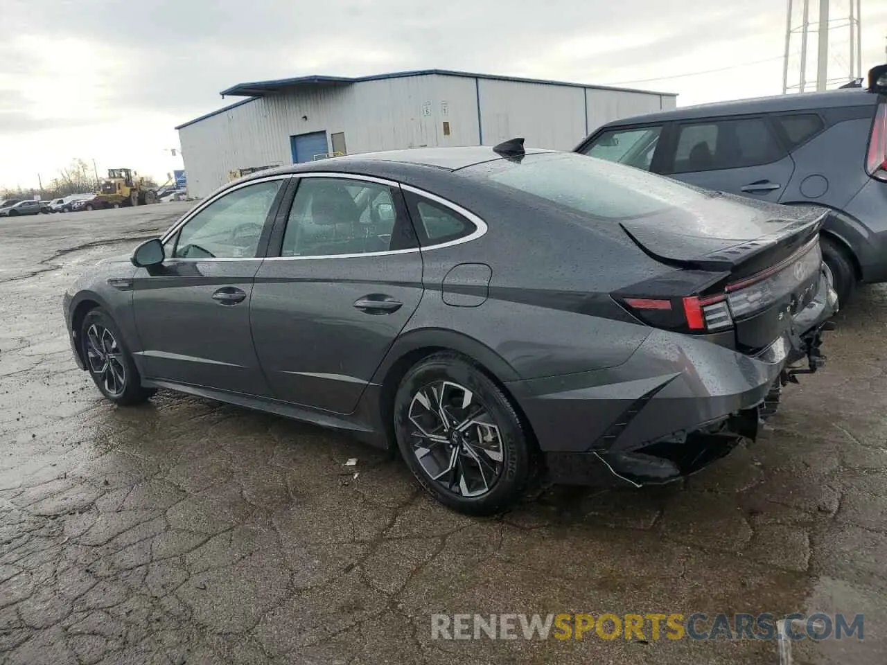 2 Photograph of a damaged car KMHL64JA4SA450110 HYUNDAI SONATA 2025