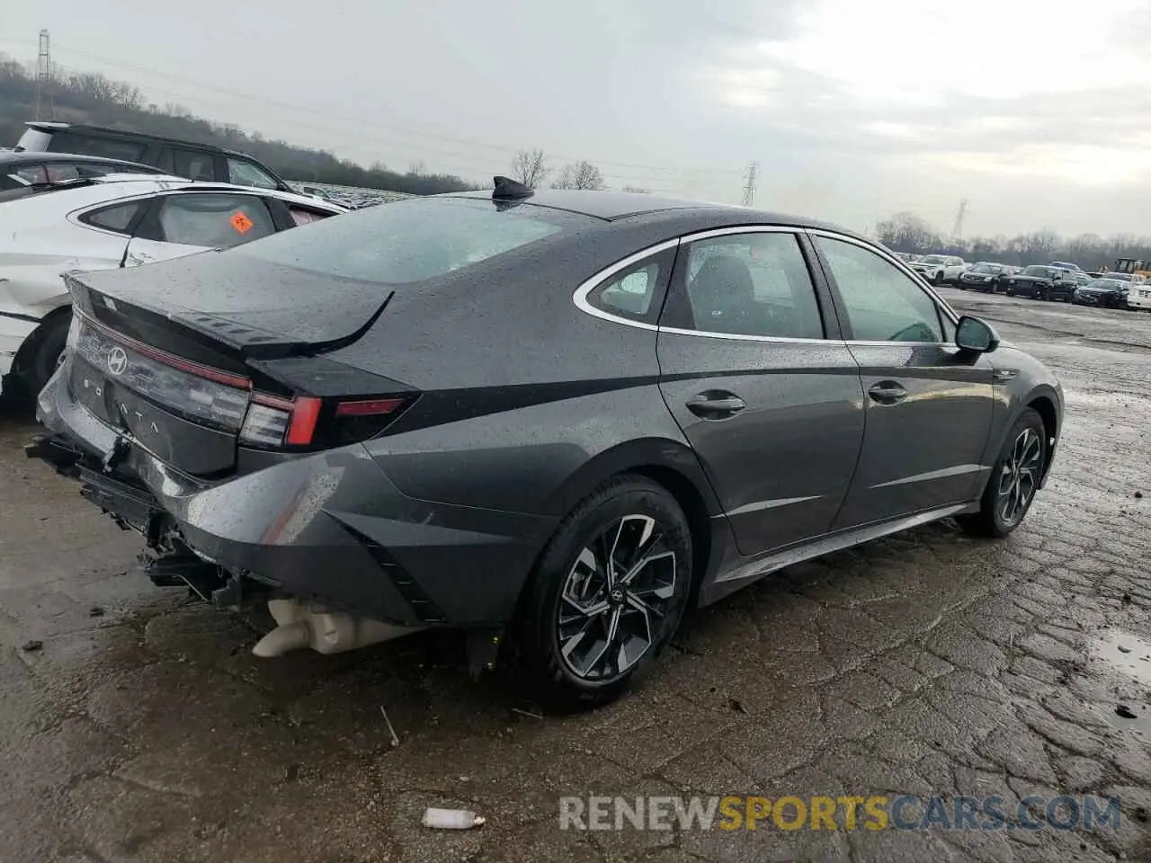 3 Photograph of a damaged car KMHL64JA4SA450110 HYUNDAI SONATA 2025