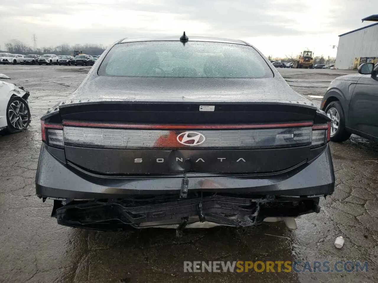 6 Photograph of a damaged car KMHL64JA4SA450110 HYUNDAI SONATA 2025