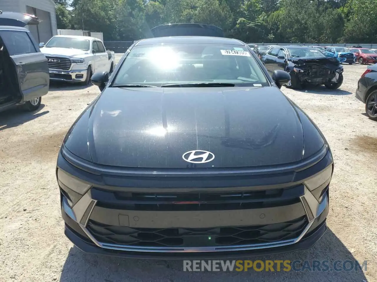 5 Photograph of a damaged car KMHL64JA4SA450236 HYUNDAI SONATA 2025
