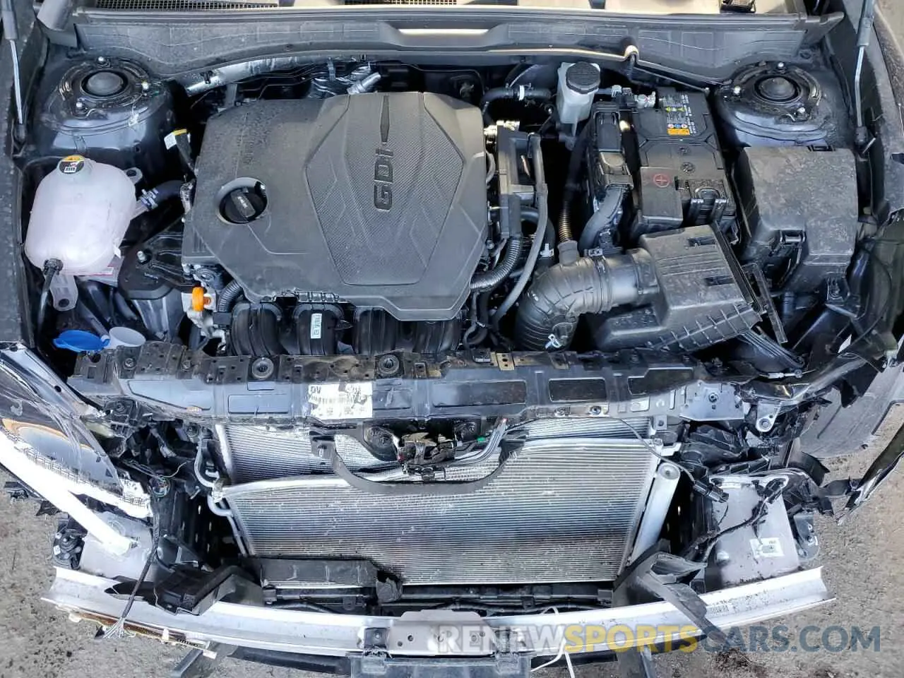 11 Photograph of a damaged car KMHL64JA4SA459406 HYUNDAI SONATA 2025
