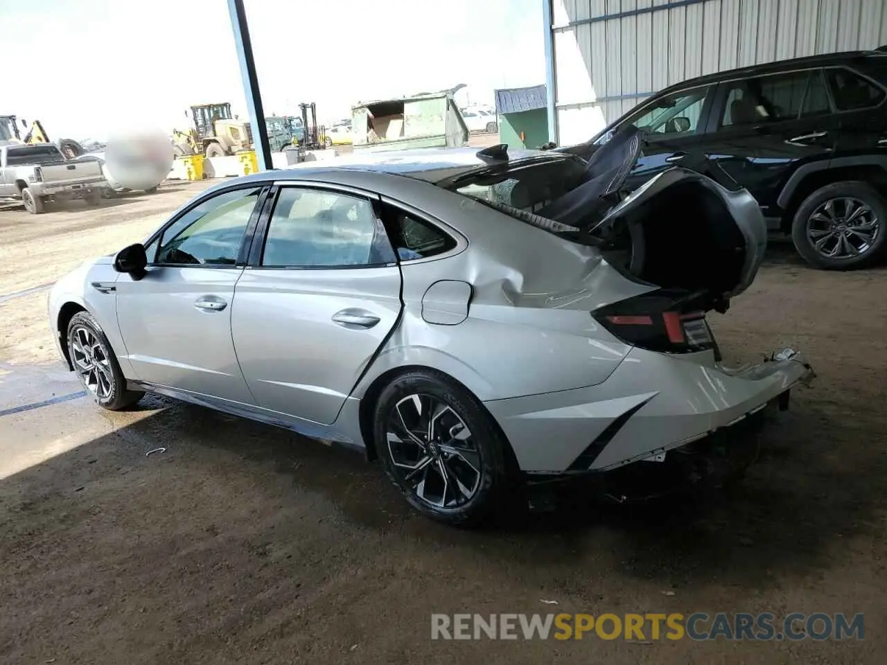 2 Photograph of a damaged car KMHL64JA5SA459284 HYUNDAI SONATA 2025