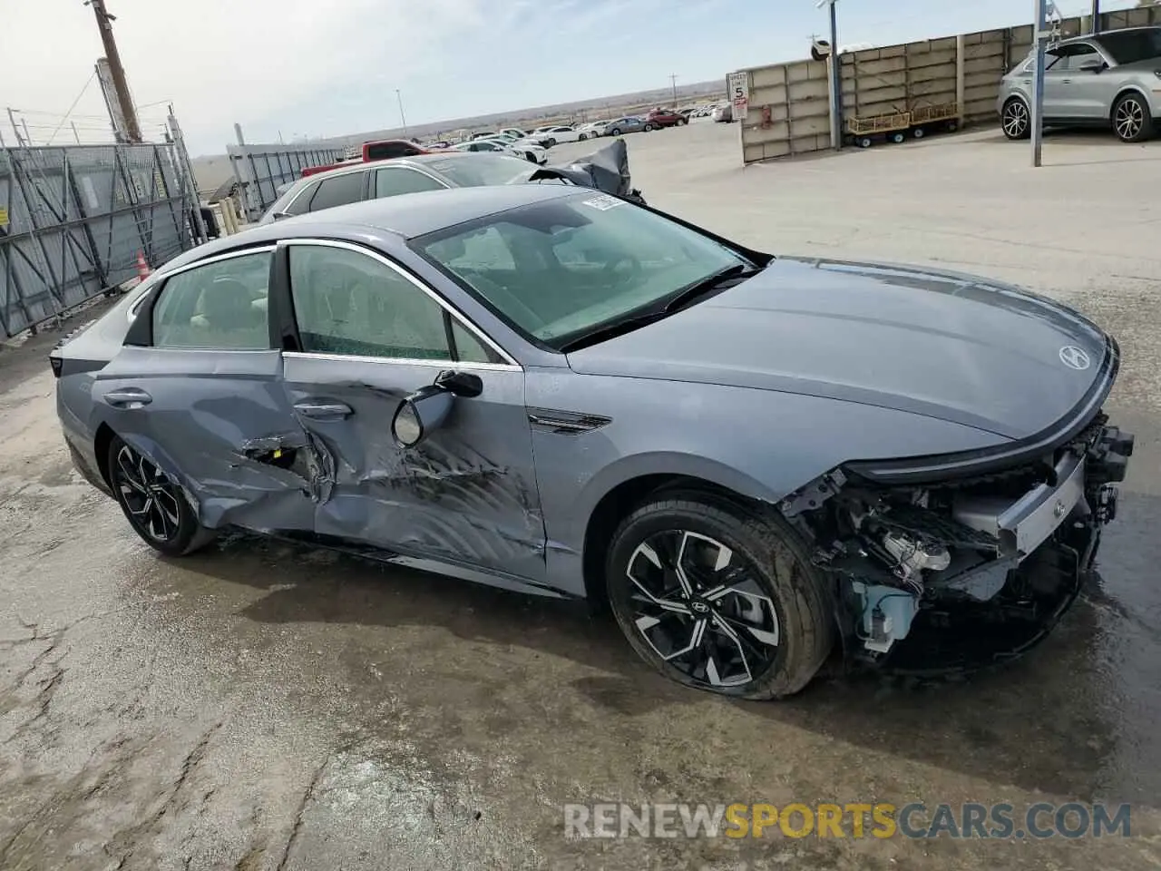 4 Photograph of a damaged car KMHL64JA6SA441859 HYUNDAI SONATA 2025