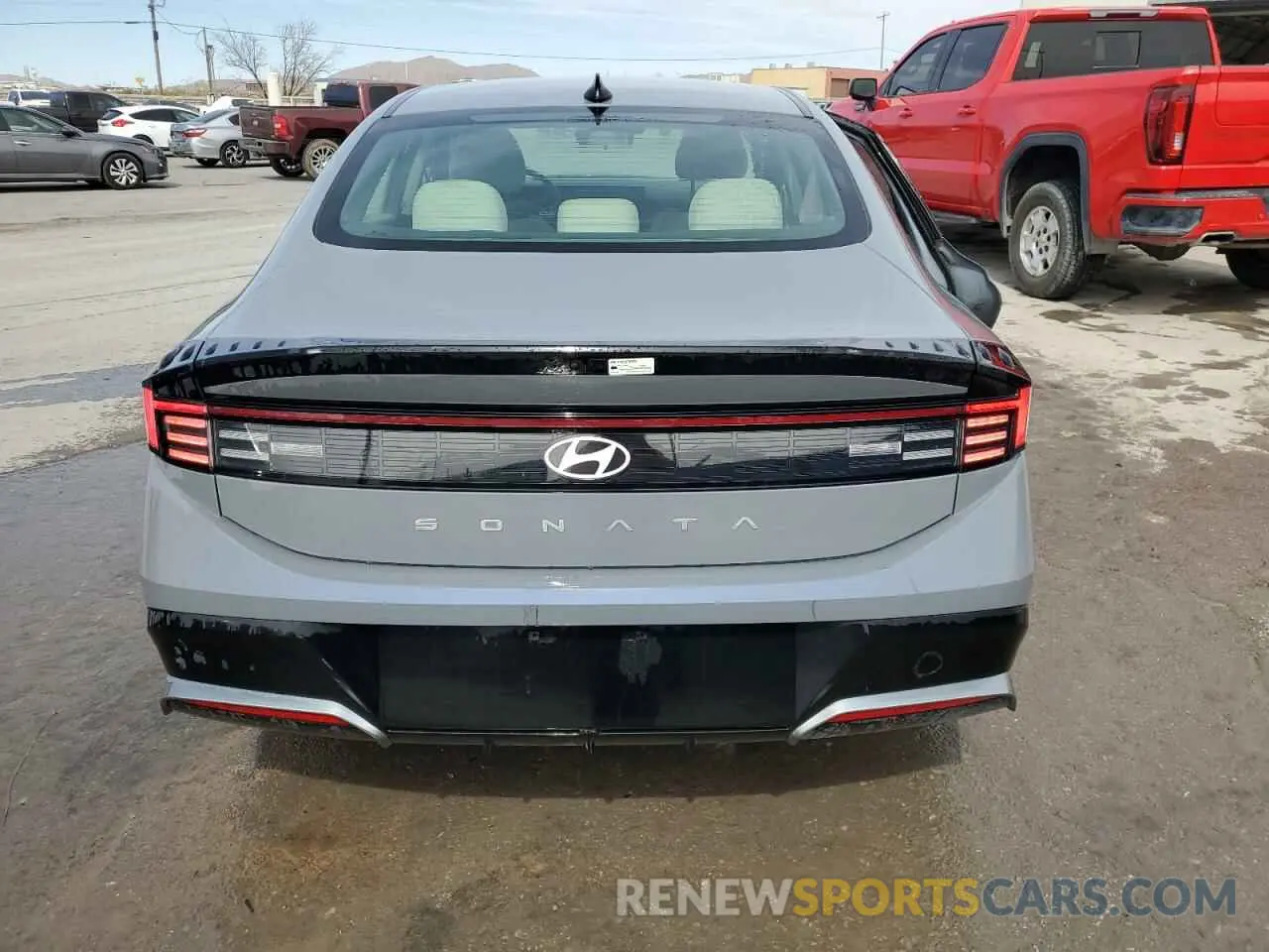 6 Photograph of a damaged car KMHL64JA6SA441859 HYUNDAI SONATA 2025