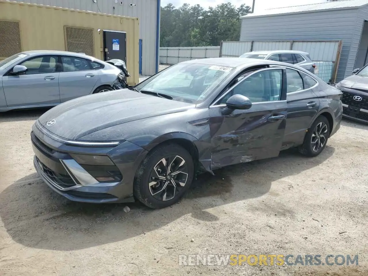 1 Photograph of a damaged car KMHL64JA7SA449260 HYUNDAI SONATA 2025