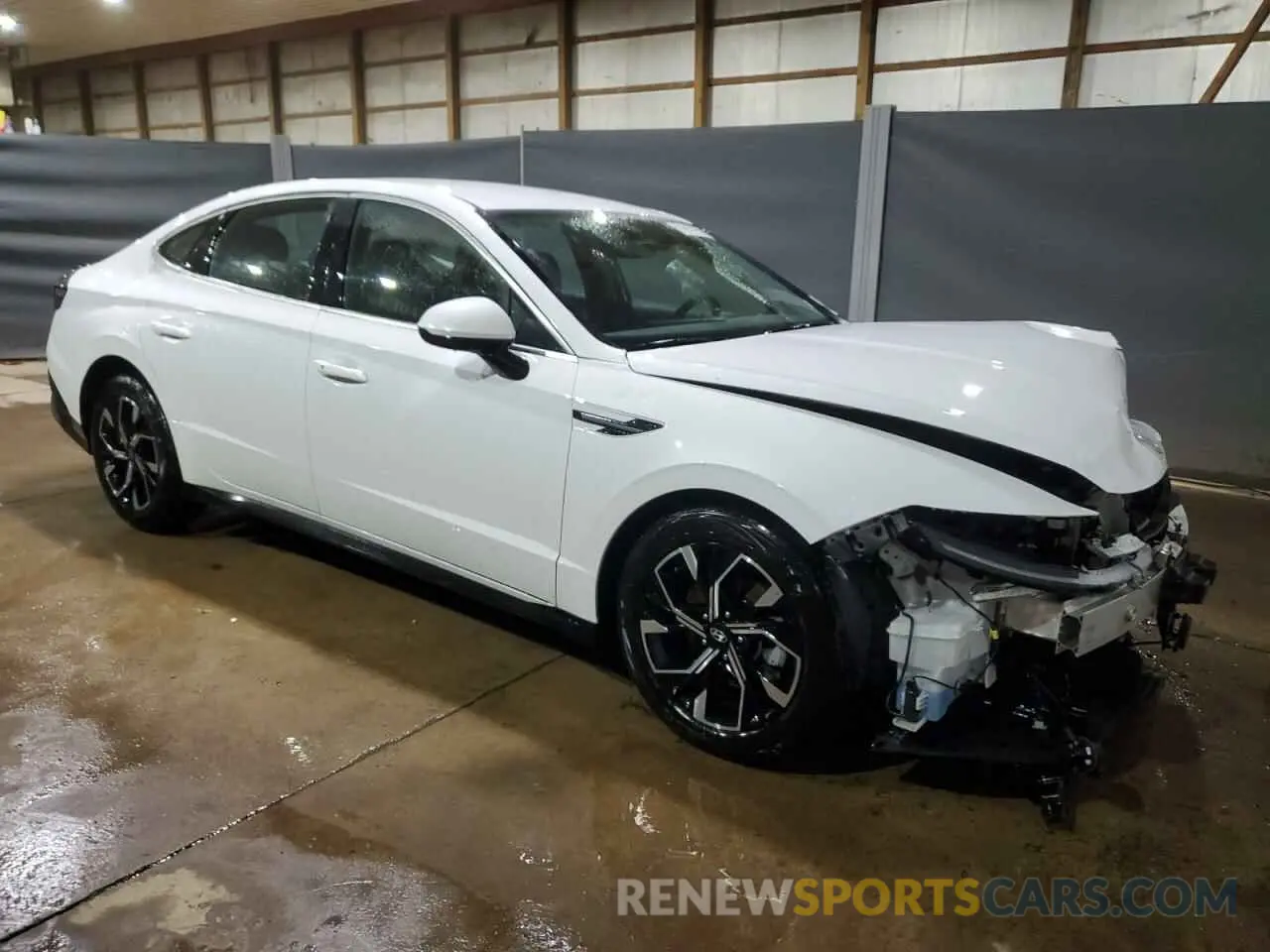 4 Photograph of a damaged car KMHL64JA7SA462025 HYUNDAI SONATA 2025
