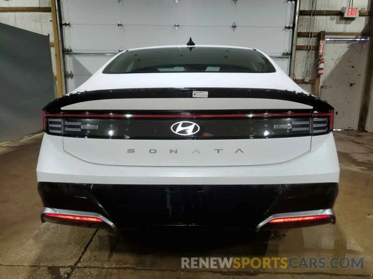 6 Photograph of a damaged car KMHL64JA7SA462025 HYUNDAI SONATA 2025