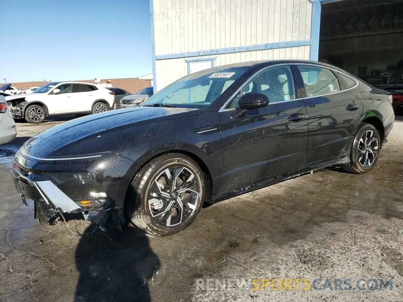 1 Photograph of a damaged car KMHL64JA9SA438230 HYUNDAI SONATA 2025