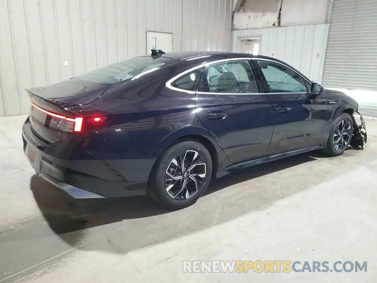 3 Photograph of a damaged car KMHL64JA9SA449180 HYUNDAI SONATA 2025