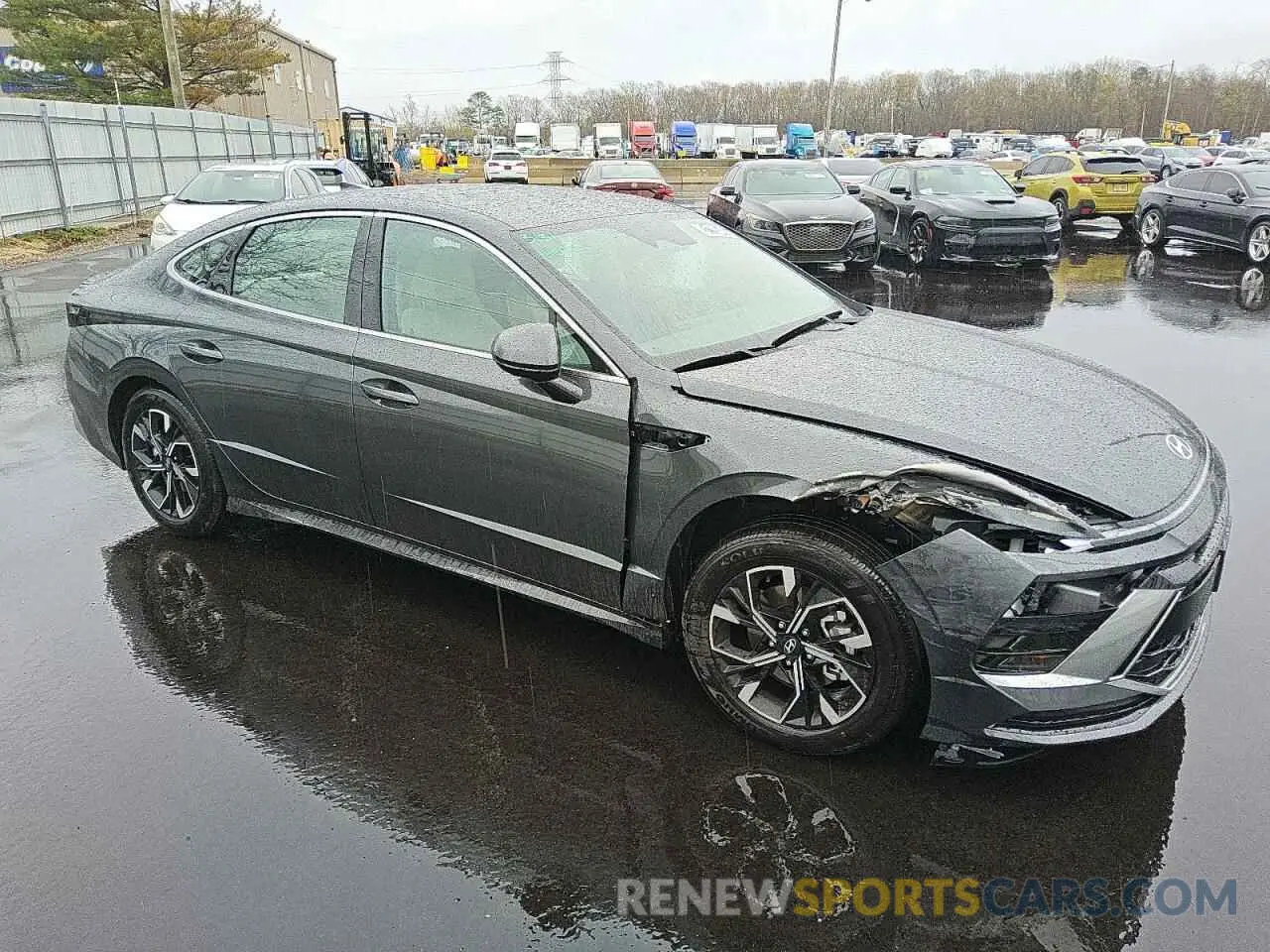 4 Фотография поврежденного автомобиля KMHL64JA9SA474709 HYUNDAI SONATA 2025