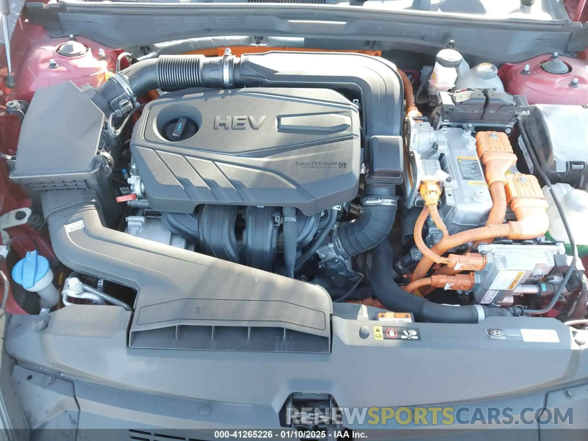10 Photograph of a damaged car KMHL24JJ1LA009550 HYUNDAI SONATA HYBRID 2020