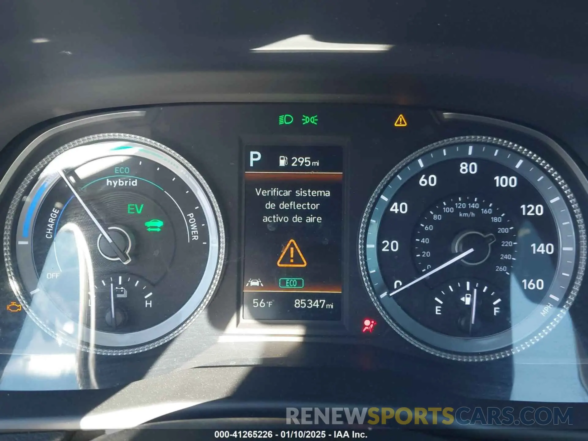 7 Photograph of a damaged car KMHL24JJ1LA009550 HYUNDAI SONATA HYBRID 2020