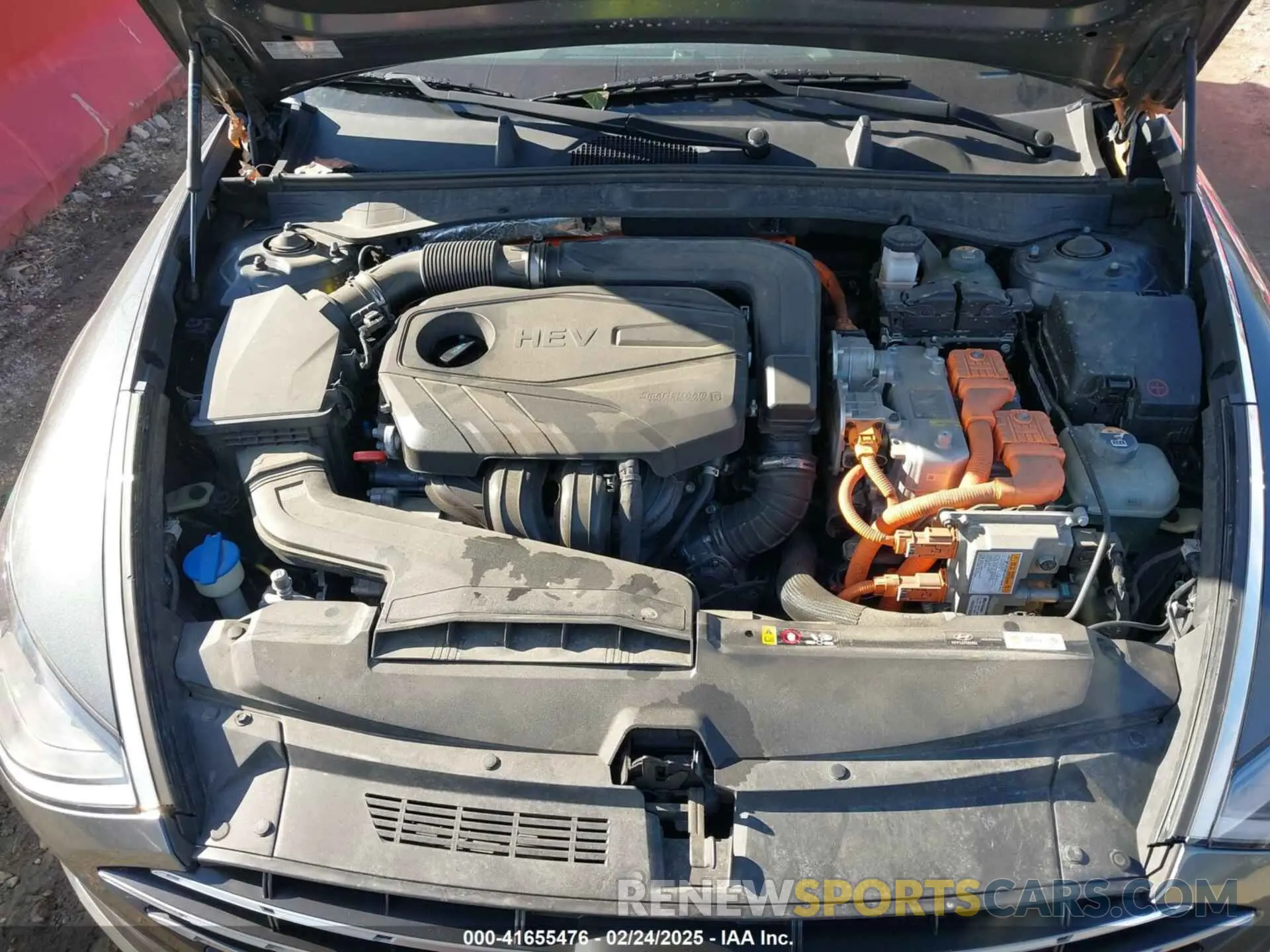 10 Фотография поврежденного автомобиля KMHL24JJ2LA016152 HYUNDAI SONATA HYBRID 2020