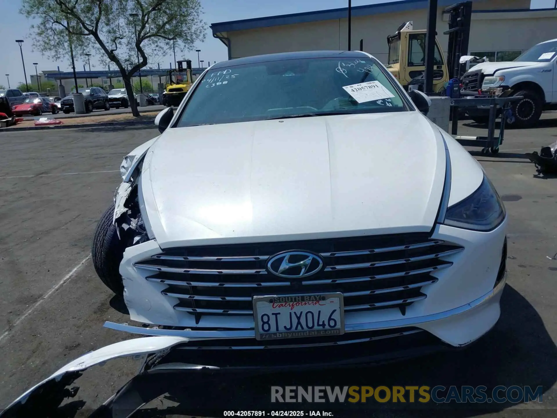 13 Фотография поврежденного автомобиля KMHL54JJ1LA012388 HYUNDAI SONATA HYBRID 2020