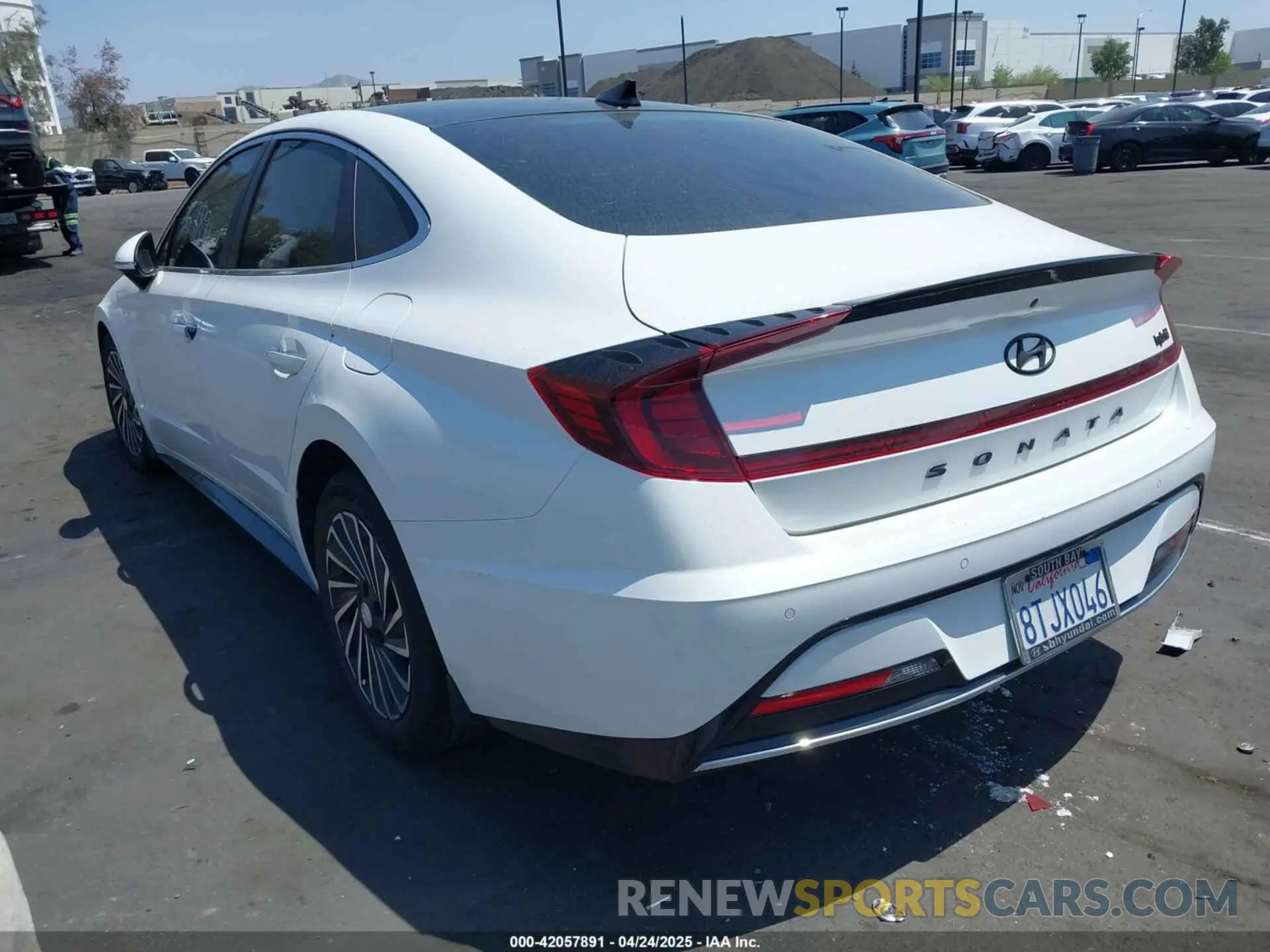 3 Фотография поврежденного автомобиля KMHL54JJ1LA012388 HYUNDAI SONATA HYBRID 2020