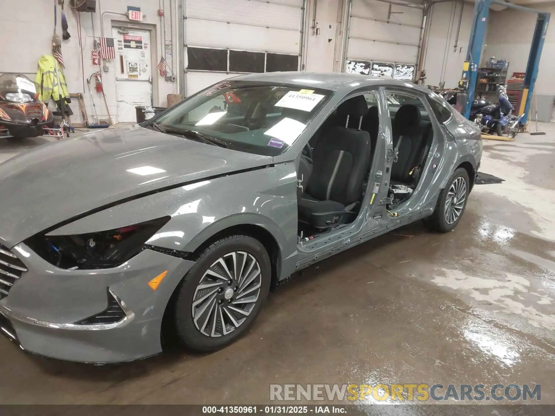 6 Фотография поврежденного автомобиля KMHL34JJ5NA047976 HYUNDAI SONATA HYBRID 2022