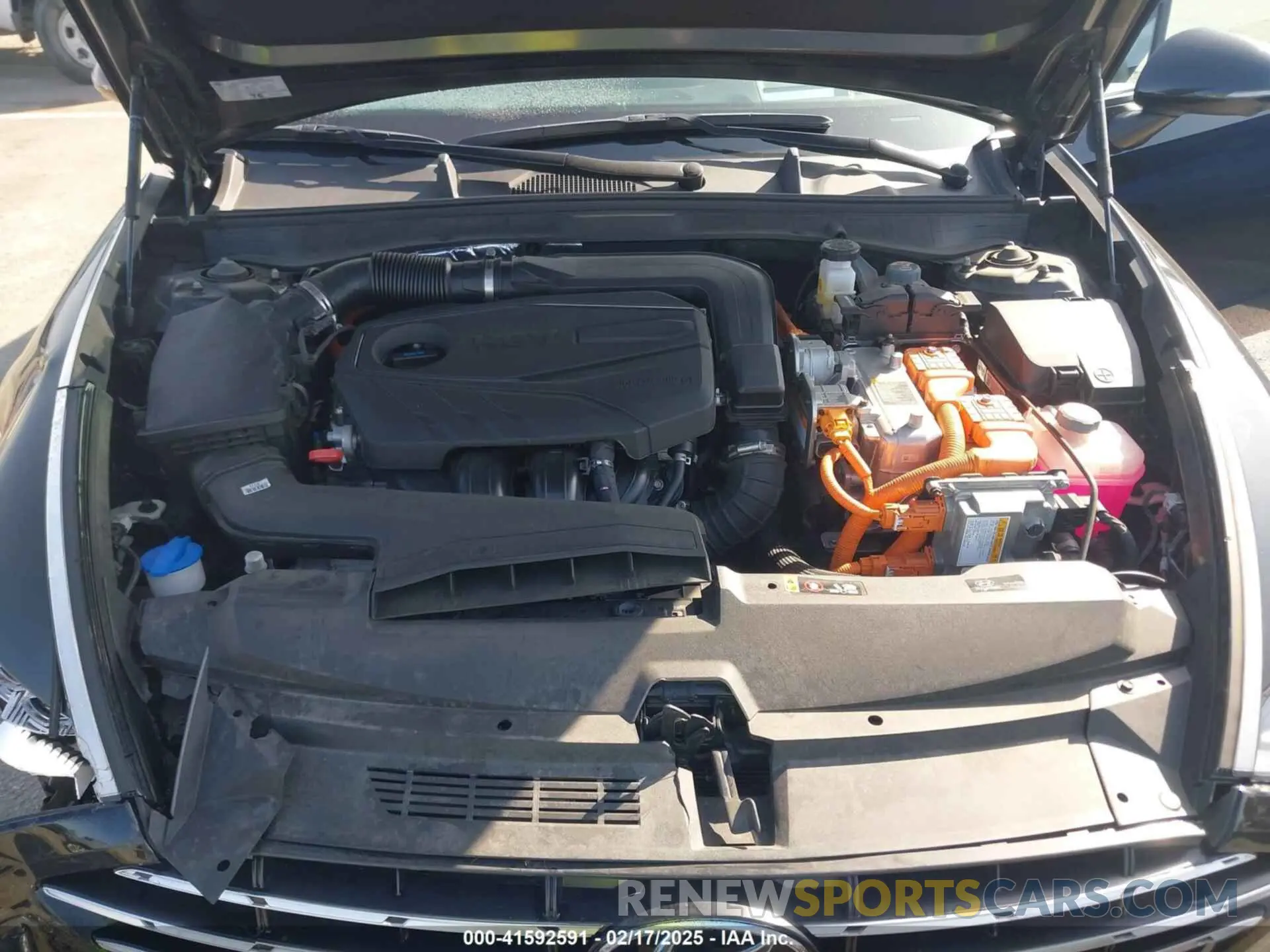 10 Фотография поврежденного автомобиля KMHL54JJ3NA049672 HYUNDAI SONATA HYBRID 2022