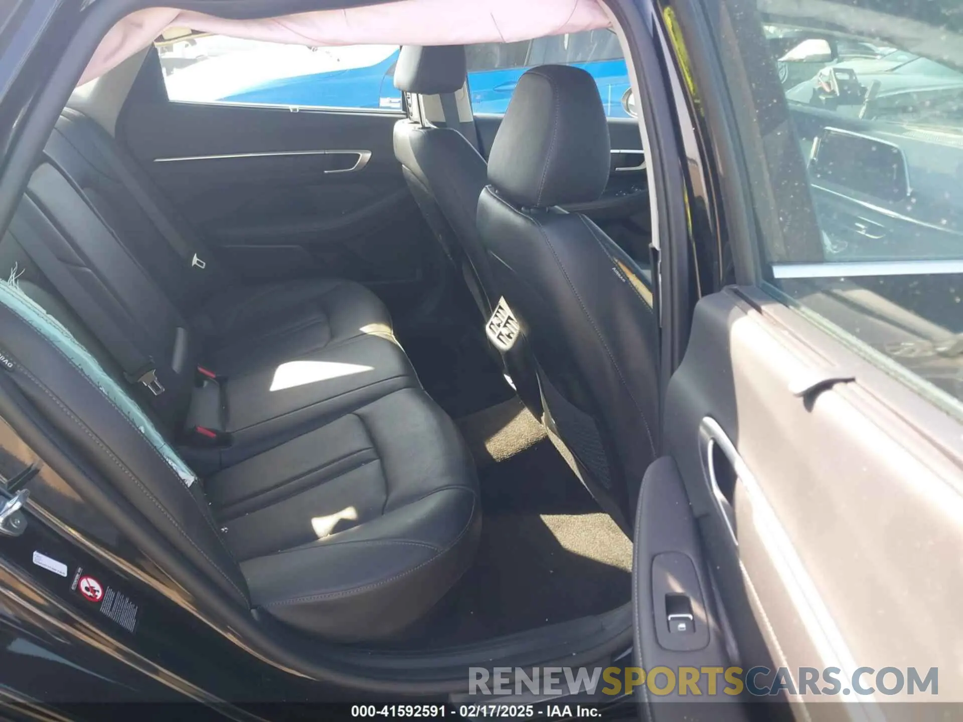 8 Фотография поврежденного автомобиля KMHL54JJ3NA049672 HYUNDAI SONATA HYBRID 2022