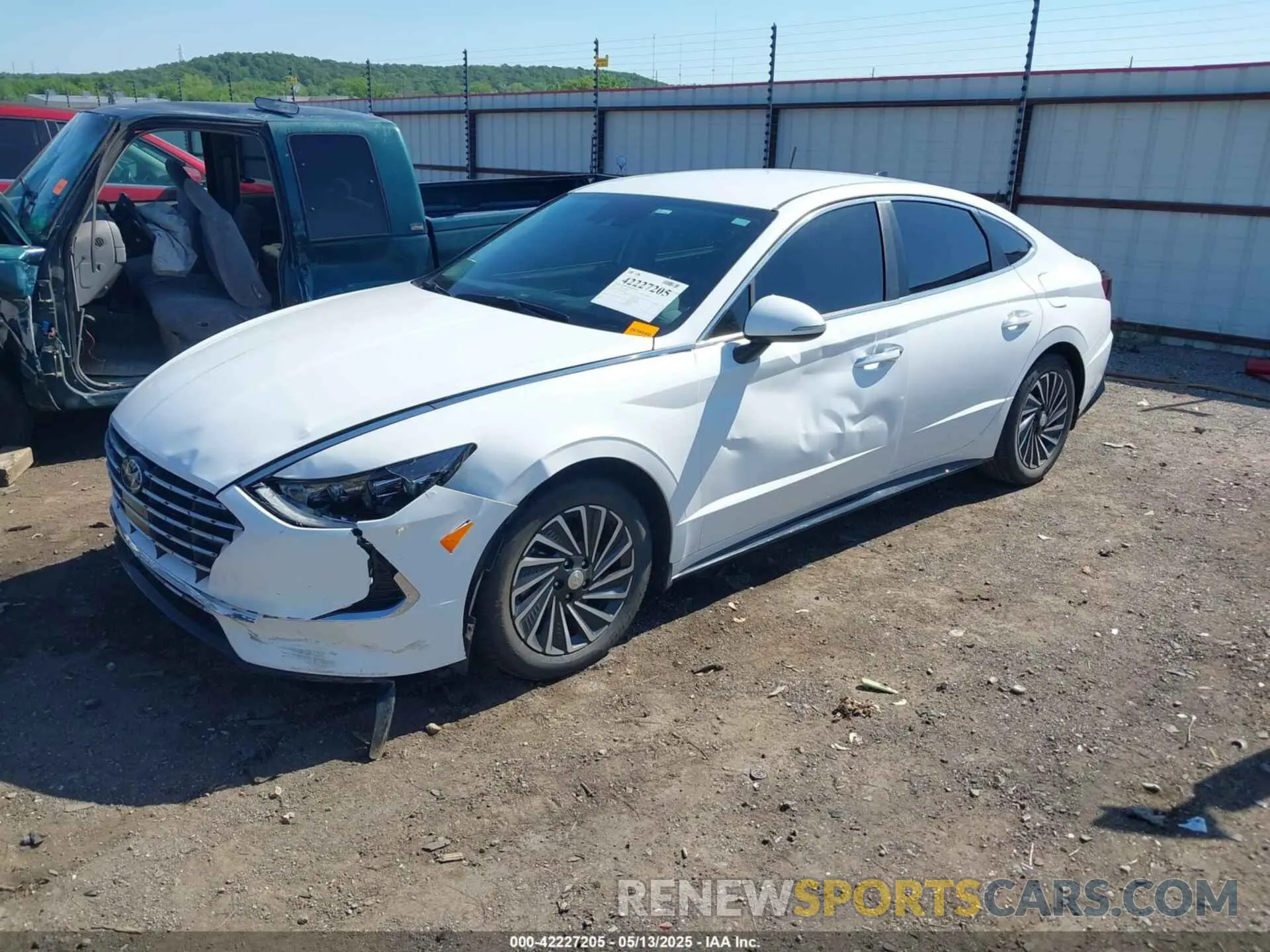 2 Photograph of a damaged car KMHL34JJ0PA064039 HYUNDAI SONATA HYBRID 2023