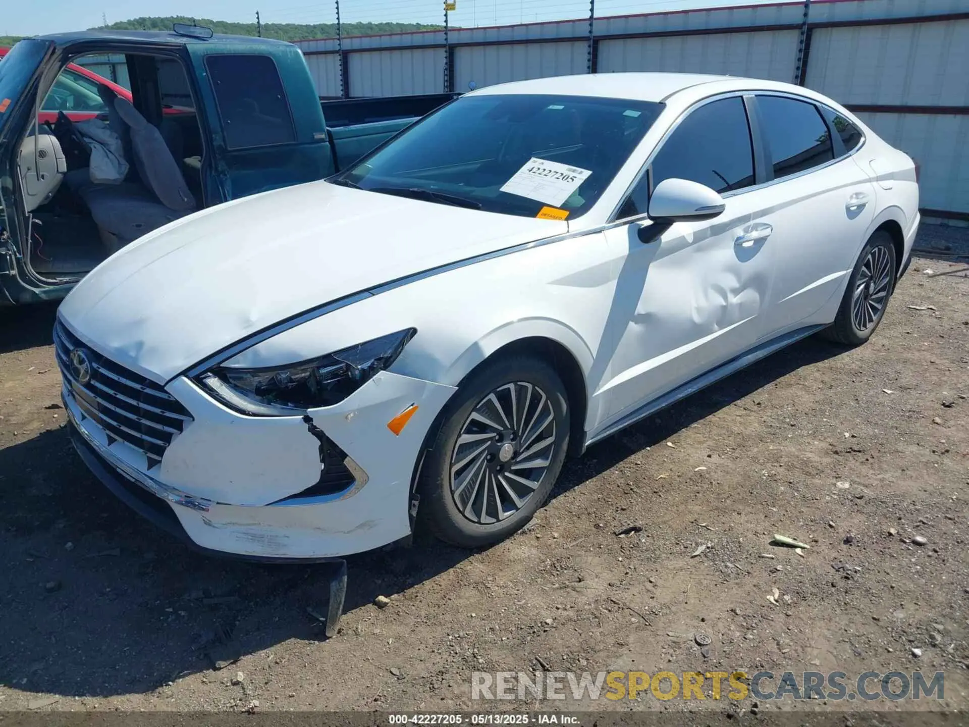 6 Photograph of a damaged car KMHL34JJ0PA064039 HYUNDAI SONATA HYBRID 2023