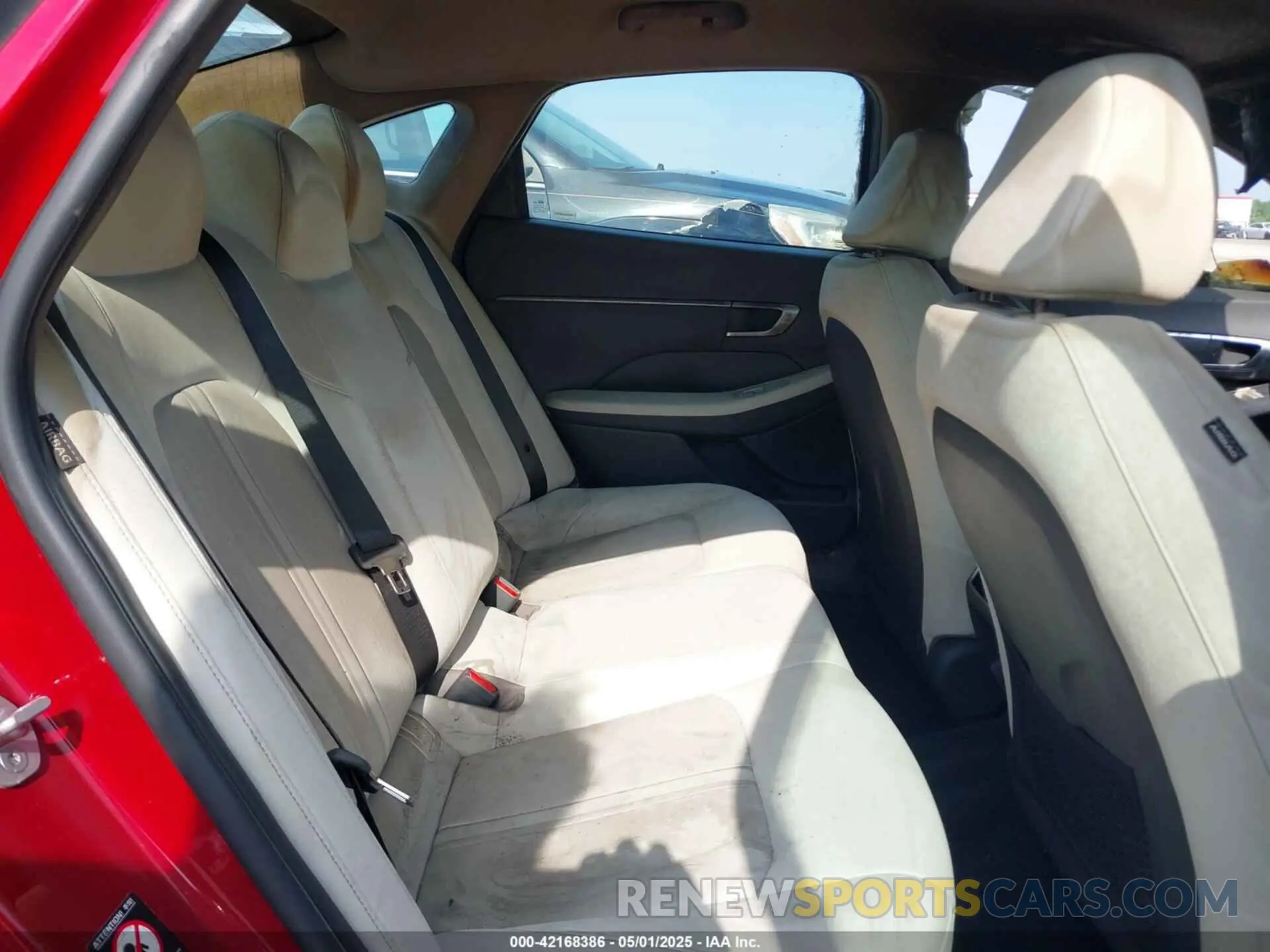 8 Photograph of a damaged car KMHL34JJ6PA070878 HYUNDAI SONATA HYBRID 2023
